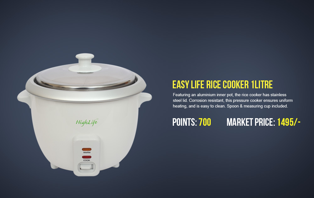 A reward program that gives double value for your money.