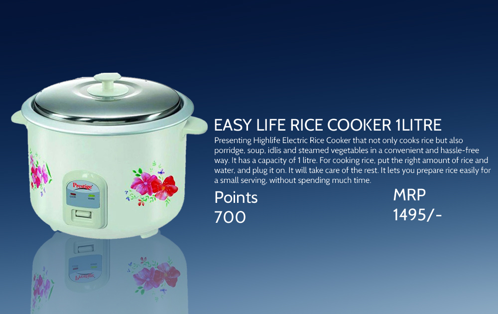 A reward program that gives double value for your money.